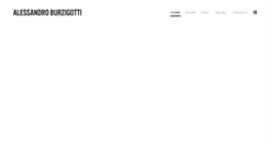 Desktop Screenshot of alessandroburzigotti.com
